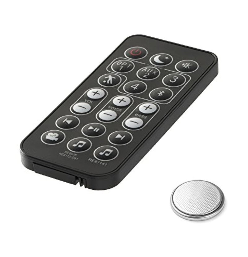 Motiexic Remote Control Compatible with Polk Audio Magnifi ONE Magni-fi 1 RE8112-1 RE81121 RTRE81121 RE6915-1 RE8114-1 RE81141 Sound Bar - Image 1